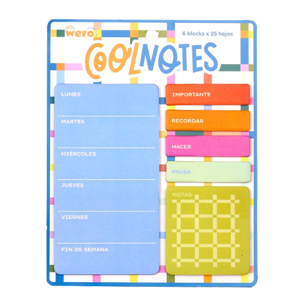 Producto - Sticky Notes Wero Cool Notes