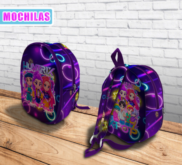 Producto - MOCHILA INFANTIL GUERRERAS K-POP