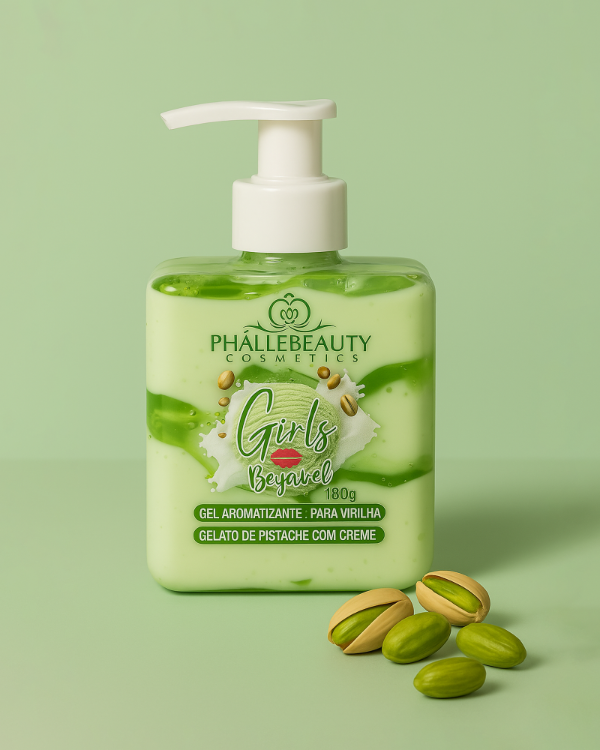 Producto - Gel aromatizante Íntimo, Pistacho - Phallebeauty