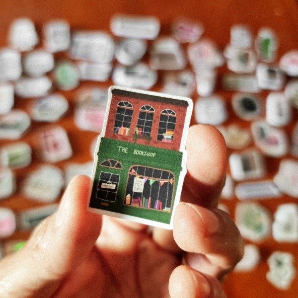 Producto - STICKER THE BOOKSHOP