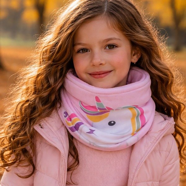 Producto - Cuellito polar de Rayo el unicornio. Talle 2. 4 a 8 años.