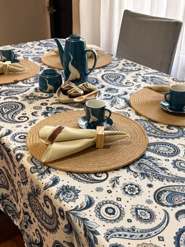 Producto - Mantel Impermeable  "Paisley" - 2.00x1.40 - 2