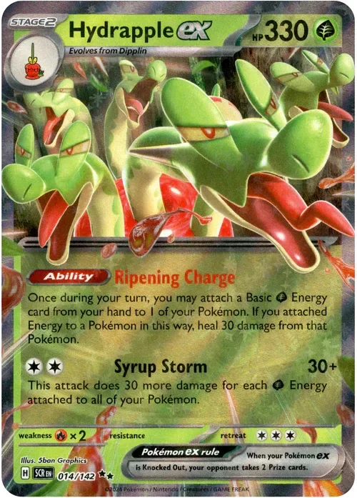 Producto - Hydrapple ex - 014/142 - Stellar Crown - Holo