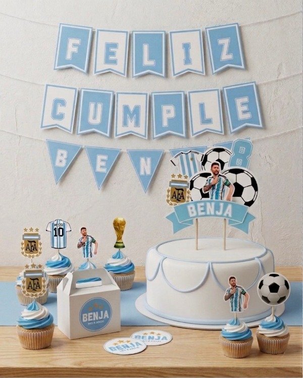 Producto - Kit deco cumple ARGENTINA 2