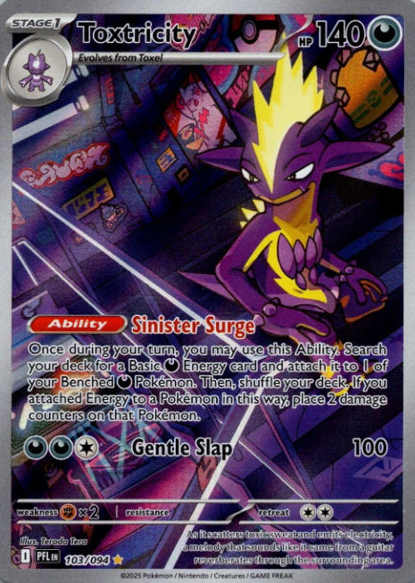 Producto - Toxtricity (103/094) [Mega Evolution: Phantasmal Flames]