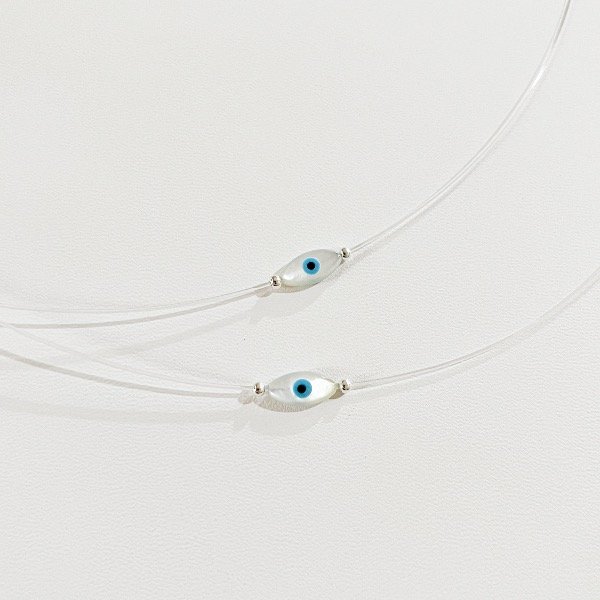 Producto - Invisible Ojito Nácar Oval