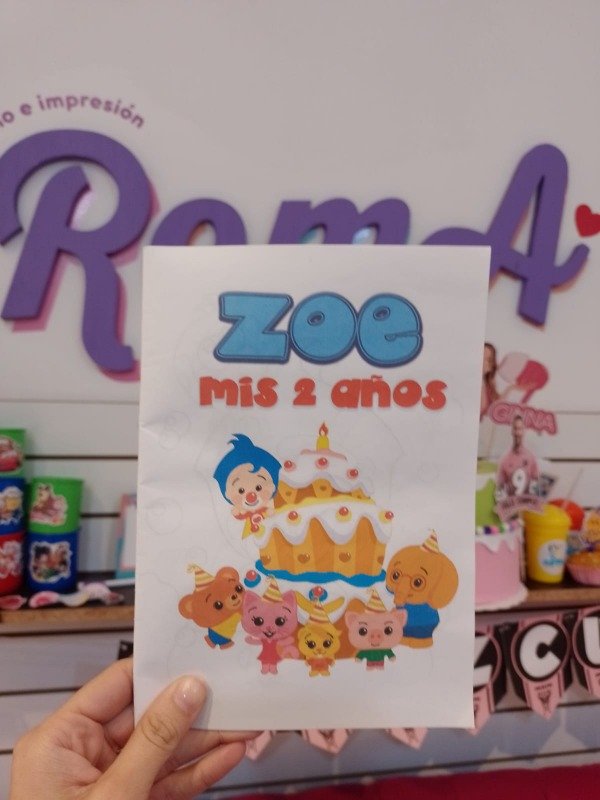 Producto - Libro para Pintar Personalizado