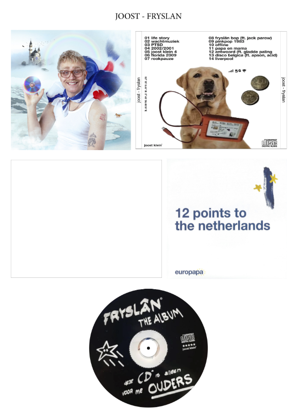 Producto - Joost "Fryslan" CD Custom