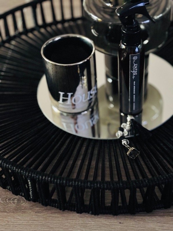 Producto - Bandeja artesanal hilo negro XXL