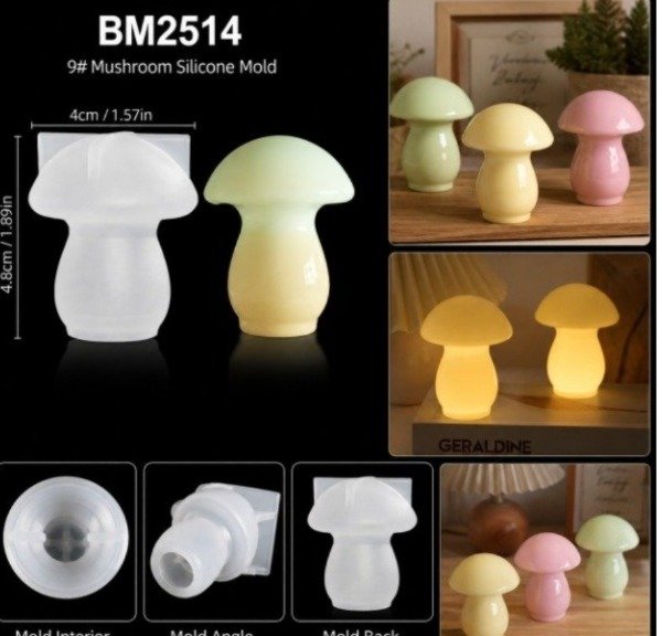 Producto - Molde hongo 3D