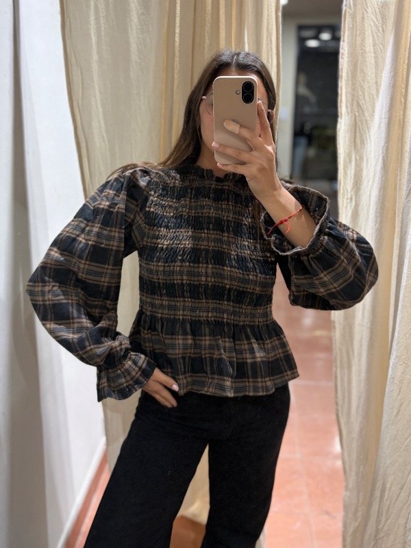 Producto - Blusa Emma Cuadros