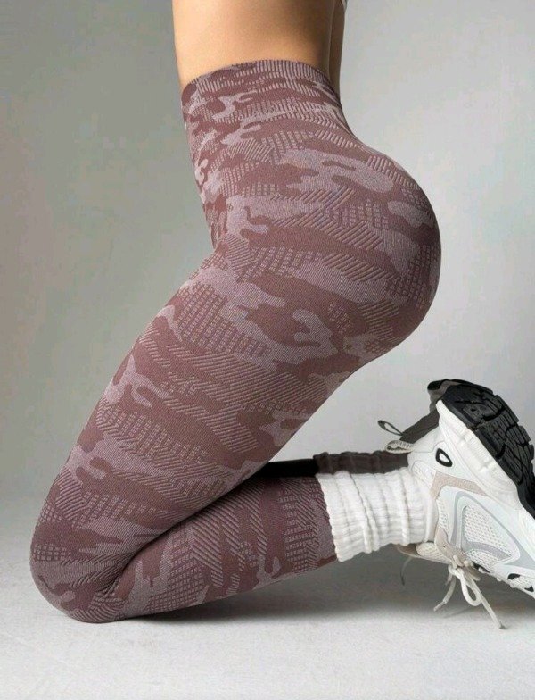 Producto - Leggings Deportivos Shein Sport Push Up Camuflados  Multicolor