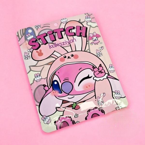 Producto - Mascarilla facial hidratante Stitch rosa