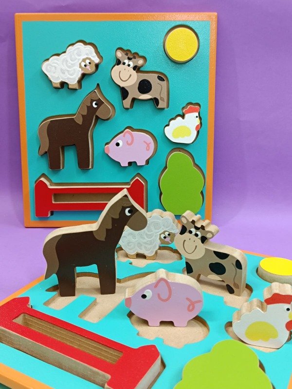 Producto - Encastre con relieve Granja