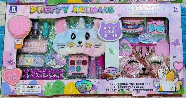 Producto - SET DE MAQUILLAJE CON NECESER Y ACCESORIOS