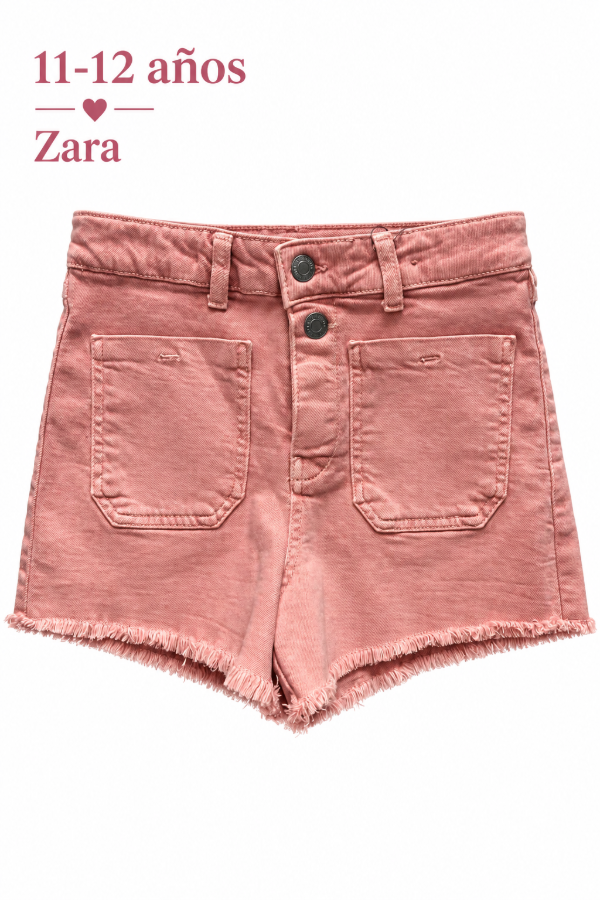 Producto - Short rosa Zara Nuevo con etiqueta - 0