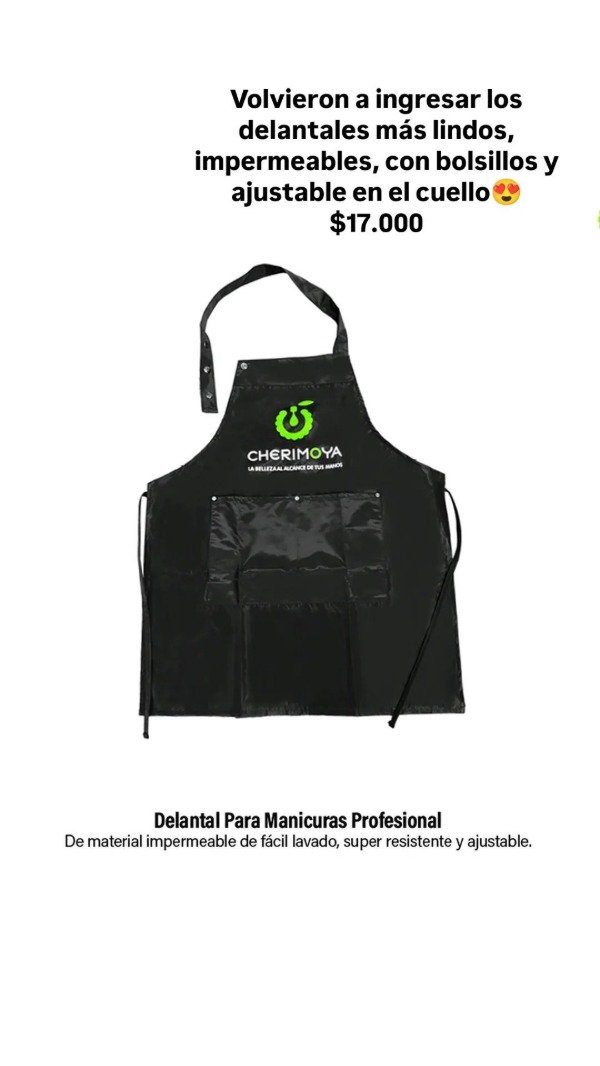 Producto - Delantal Cherimoya impermeable