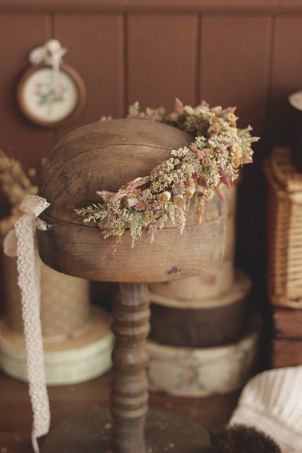Producto - Diadema Floral "Cottontail" (a pedido) - 0