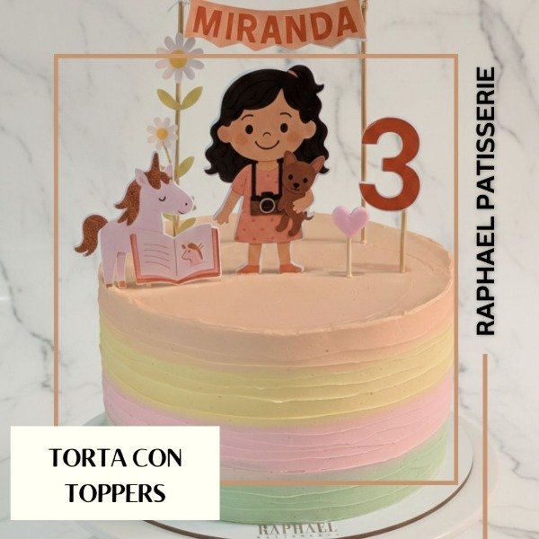 Producto - Torta con toppers