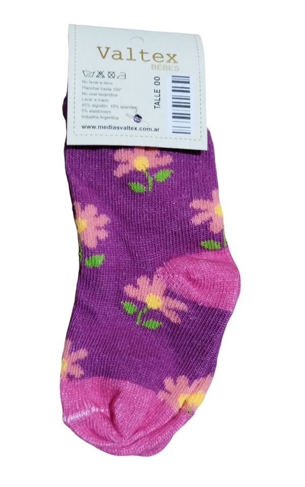 Producto - MEDIA bebé estampada TALLE 00