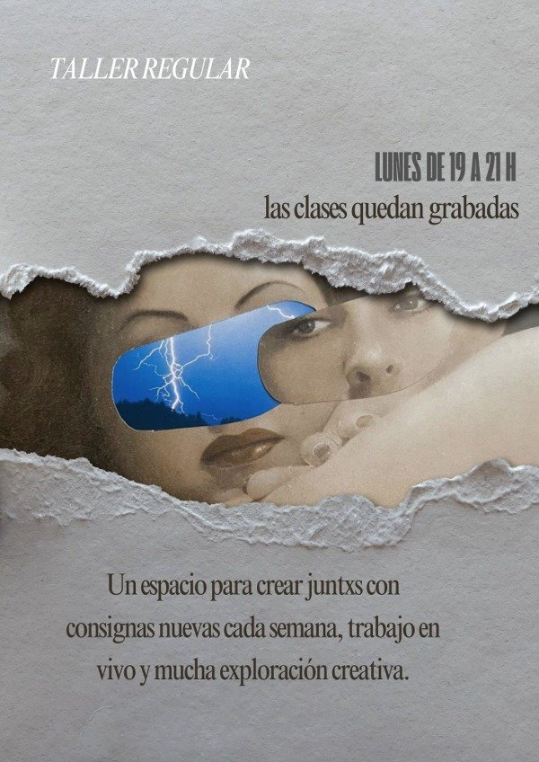 Producto - Taller regular de collage y exploración creativa