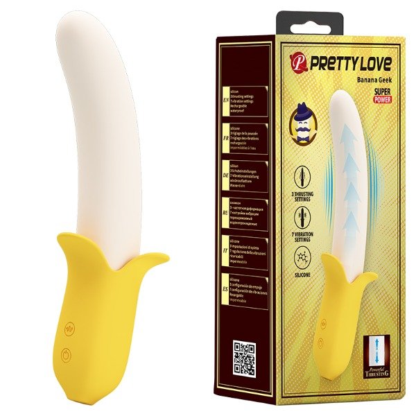 Producto - Estimulador con movimientos y varias velocidades en forma de banana
