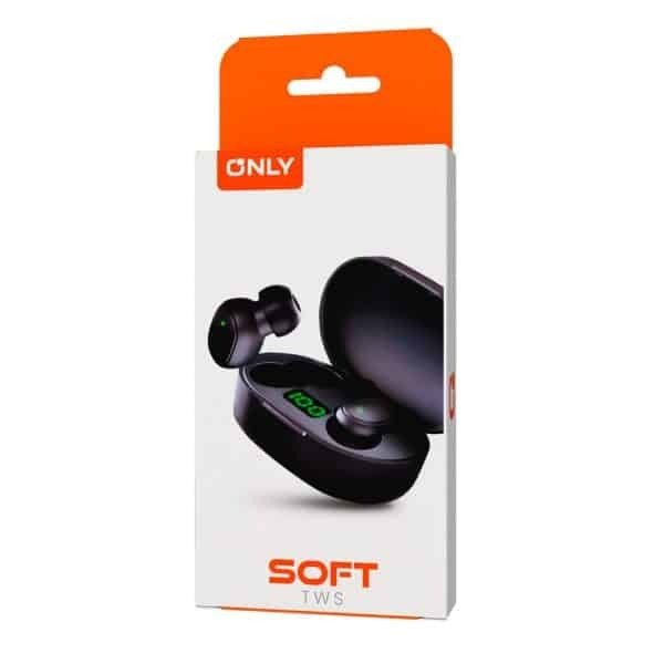 Producto - MANOS LIBRES  SOFT  ONLY  NEGRO - 0