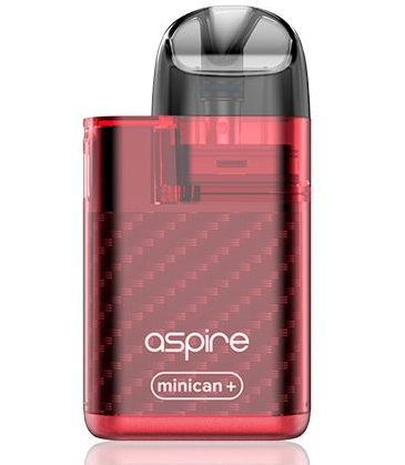 Producto - (POD RECARGABLE) ASPIRE MINICAN RED + 1 SALT IMPORTADA DE REGALO