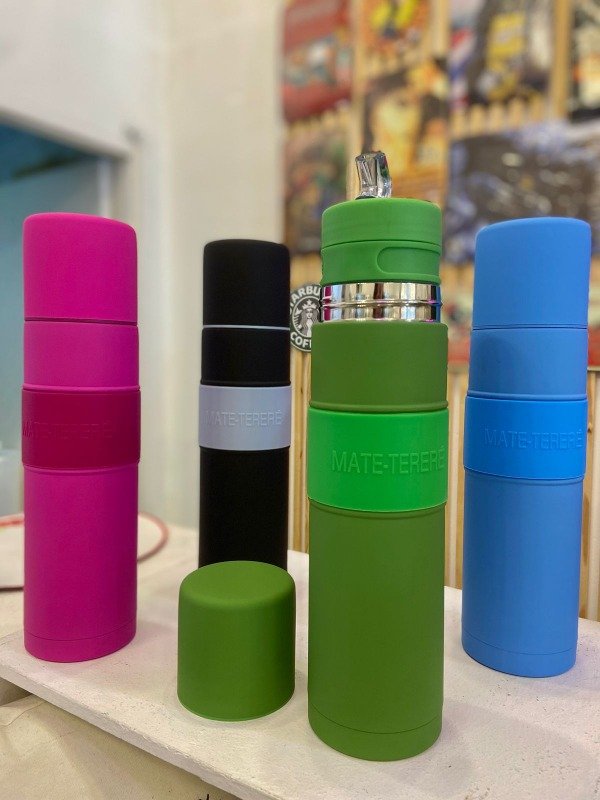 Producto - Autocebante Mate Listo Rolan De 750ml Acero Inoxidable
