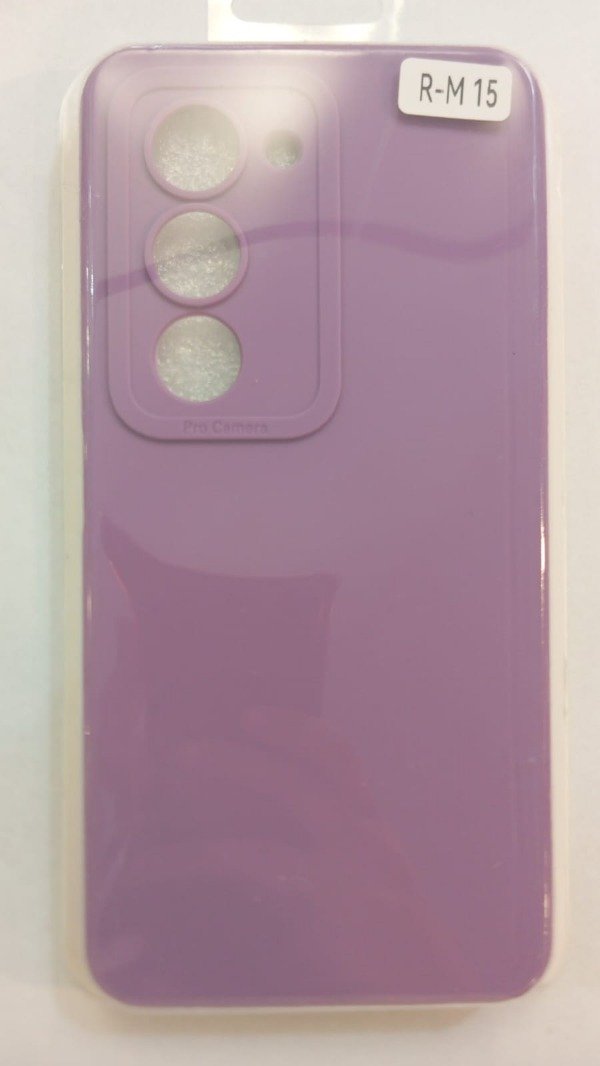 Producto - Funda Silicone Case Violeta para Xiaomi Redmi 15