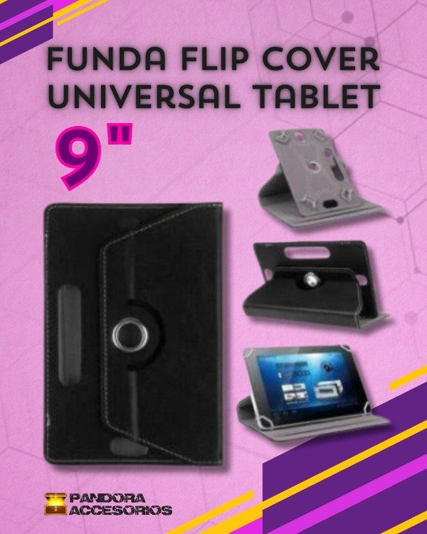 Producto - Funda Flip Cover Universal Tablet 9" - 0