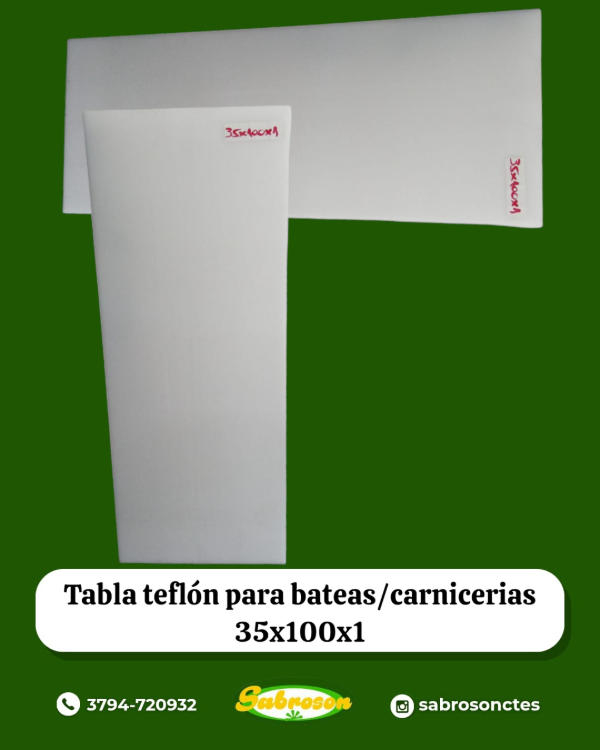 Producto - Tabla para batea carnicera 1 metro