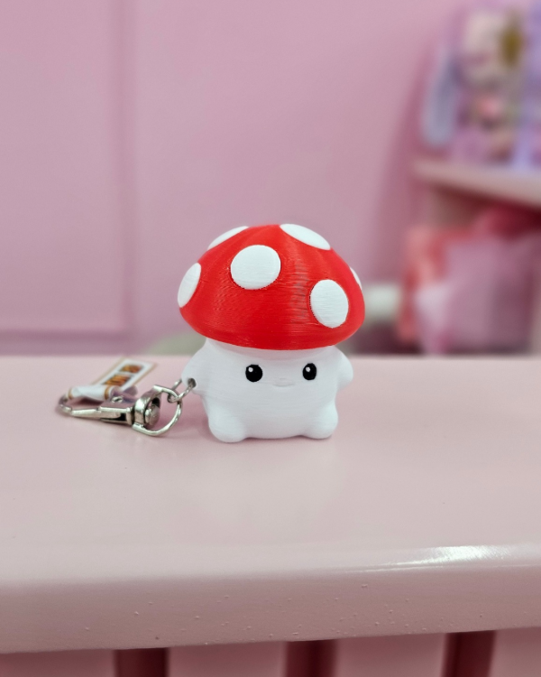 Producto - Llavero Clicker Hongo (Marca Legion 3D)