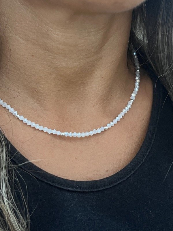 Producto - Chocker cristal blanco - 1