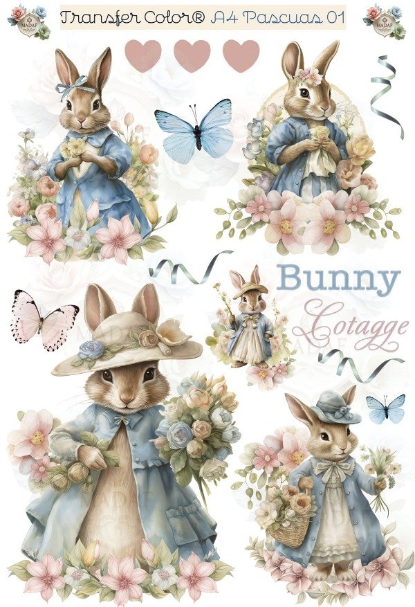 Producto - TRANSFER COLOR A4 PASCUAS 01