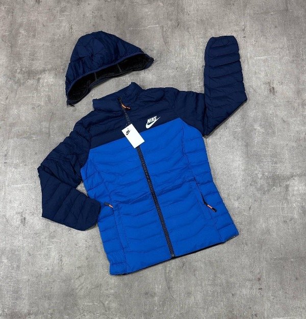 Producto - Campera water combinada azul