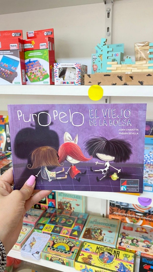 Producto - Libro "El viejo de la bolsa" Puro pelo