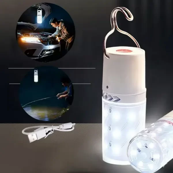 Producto - Luz Led Recargable Colgante Camping