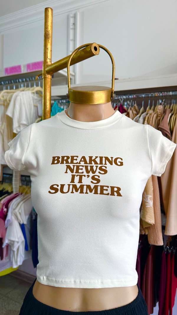 Producto - BABY TEE SUMER NATURAL