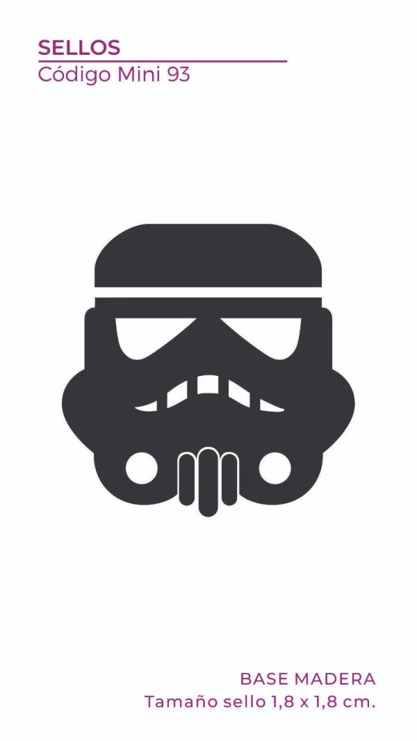 Producto - Mini Sello 93 - Star War