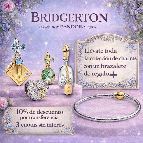 Producto - Coleccion Charms Bridgerton + Brazalete de regalo