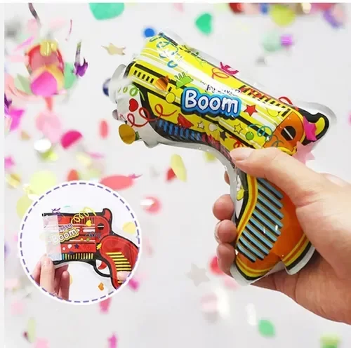 Producto - LANZA PAPELITOS EN FORMA DE PISTOLA