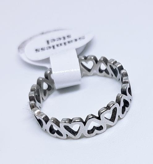 Producto - Anillo forma corazon talle 16
