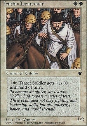 Producto - Icatian Lieutenant  Fallen Empires