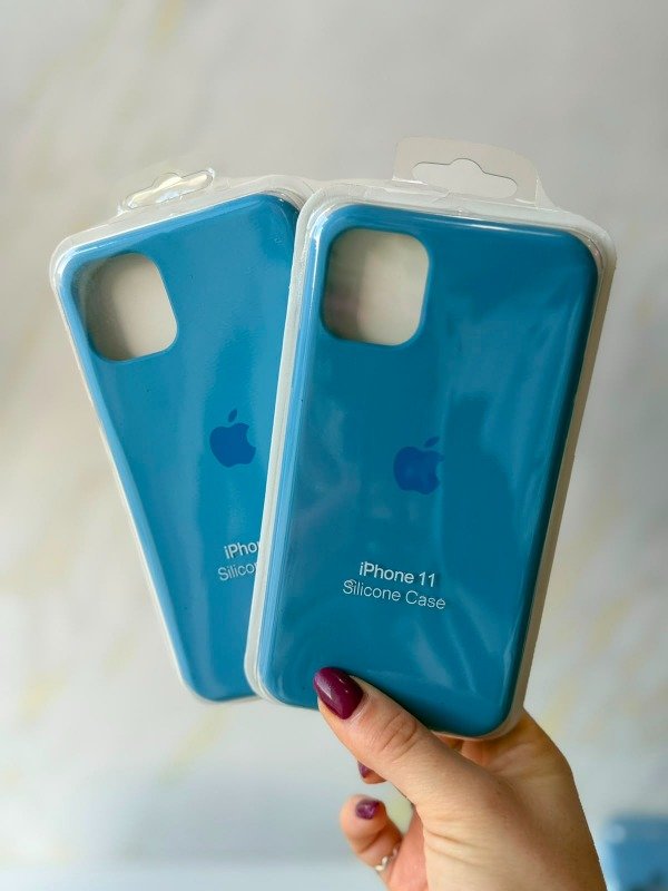 Producto - Silicone case Iphone 11 azure