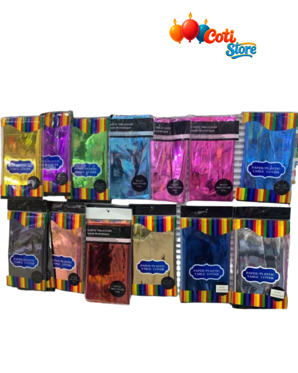 Producto - Mantel descartable metalizado