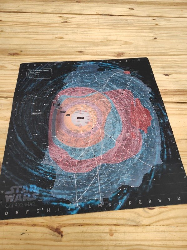 Producto - Star wars Galaxy Map 63x60