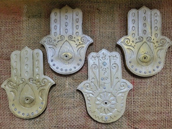 Producto - PORTASAHUMERIO MANO DE FATIMA