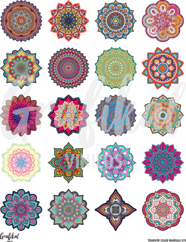 Producto - Transfer Color Mándala 010