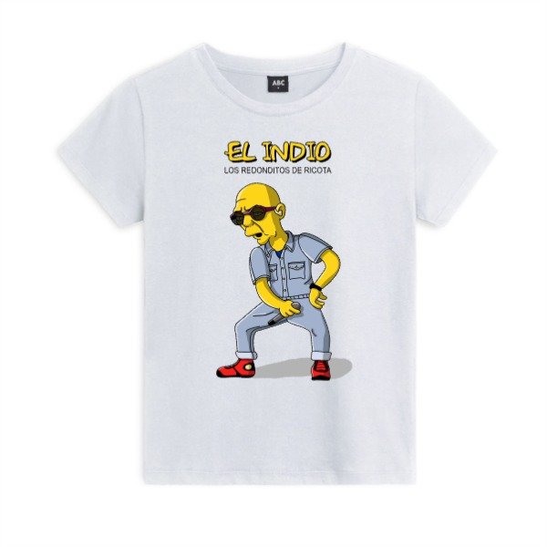 Producto - Remera Simpson Indio Solari Los Redondos Patricio Rey